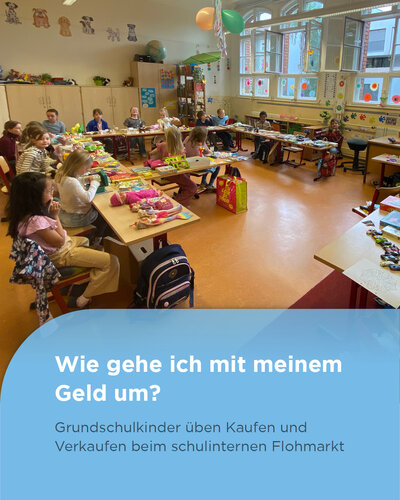  Lernen fürs Leben

Beim schulinternen Flohmarkt der Elisabeth-Abegg-Grundschule konnten die Grundschulkinder ganz...