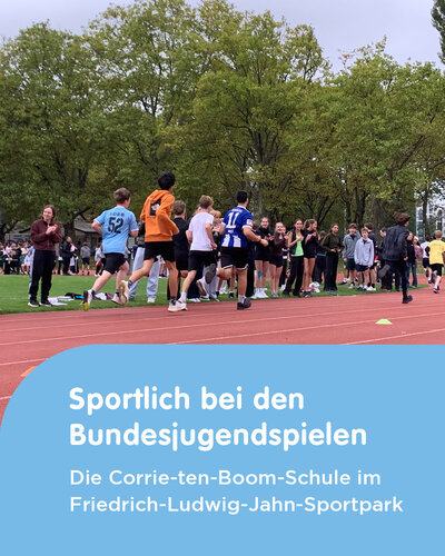  Laufen, springen, werfen und das eigene Können zeigen!

Bei den diesjährigen Bundesjugendspielen unserer...