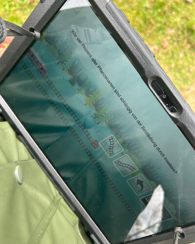 Die 5a der Elisabeth-Abegg-Grundschule war unterwegs bei der Klima-Rallye am SUZ und hat sich an verschiedenen Stationen...